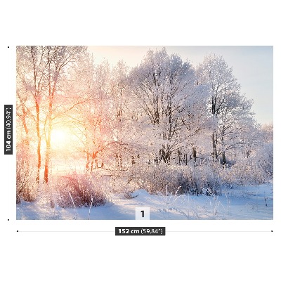 Mural de parede Árvores de inverno