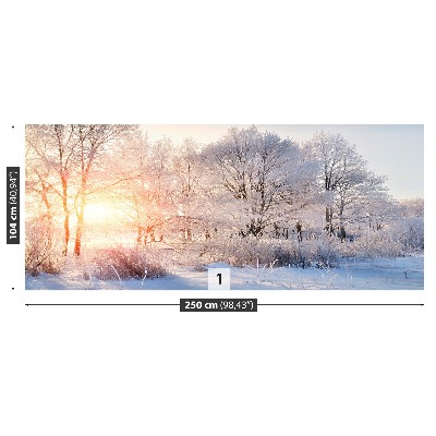 Mural de parede Árvores de inverno