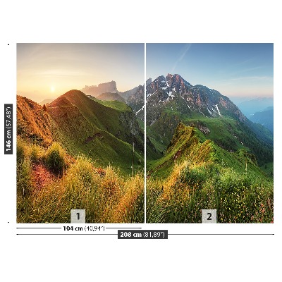 Papel de parede Montanhas Dolomitas