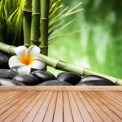 Papel de parede Bambu Frangipani
