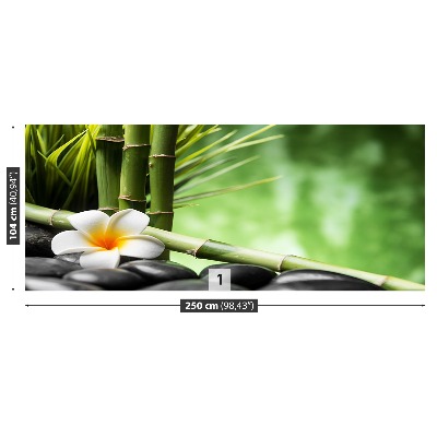 Papel de parede Bambu Frangipani