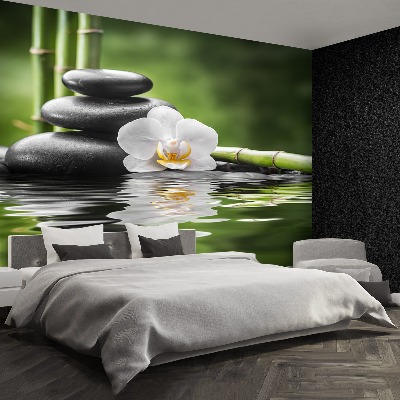Mural de parede Orquídea e Zen
