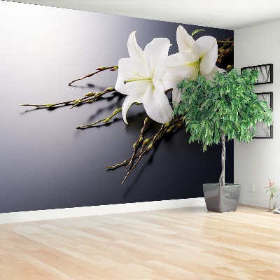 Mural de parede Lírio branco