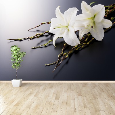 Mural de parede Lírio branco