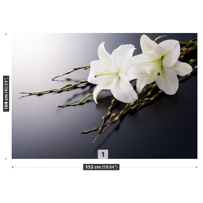 Mural de parede Lírio branco