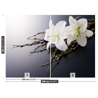 Mural de parede Lírio branco