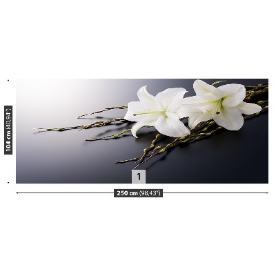 Mural de parede Lírio branco