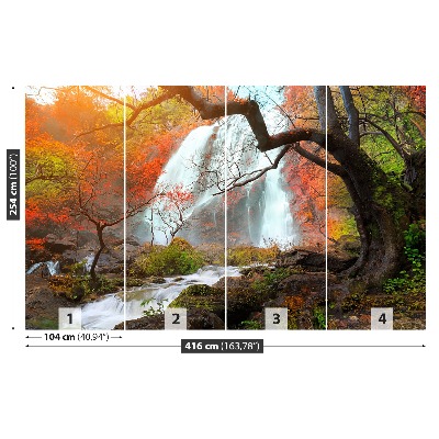 Mural de parede Cachoeira Tailândia