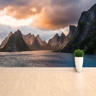 Papel de parede Lofoten, Noruega