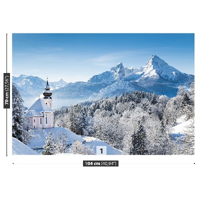 Mural de parede Alpes de inverno