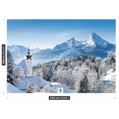 Mural de parede Alpes de inverno