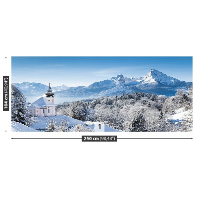Mural de parede Alpes de inverno