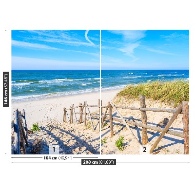 Papel de parede Caminho para a praia