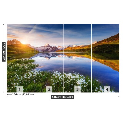 Mural de parede Monte Schreckhorn