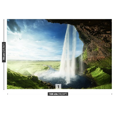 Mural de parede Cachoeira da Islândia