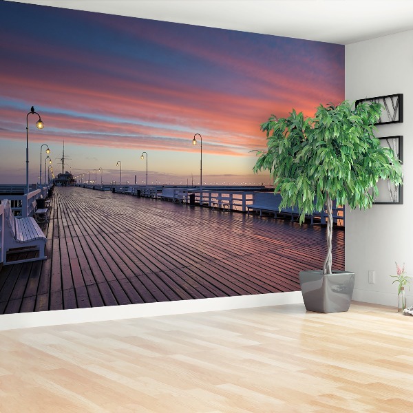 Papel de parede Cais em Sopot