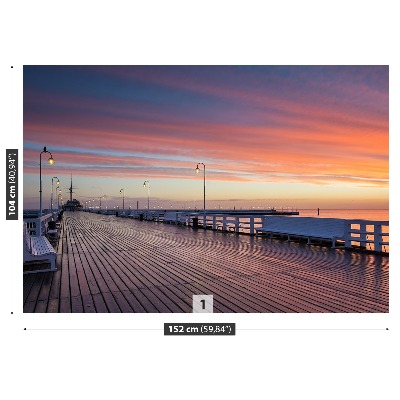 Papel de parede Cais em Sopot