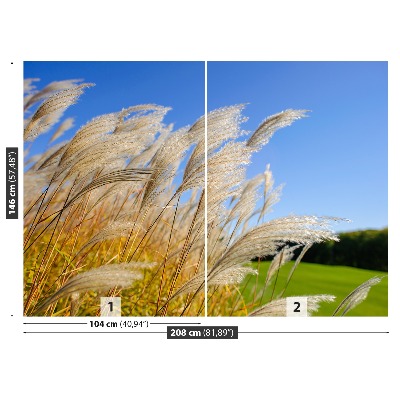 Mural de parede Junco azul