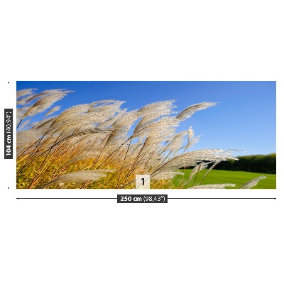 Mural de parede Junco azul