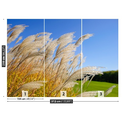 Mural de parede Junco azul