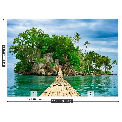 Mural de parede Ponte da Ilha