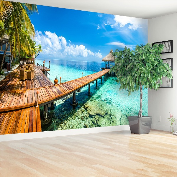 Papel de parede Paraíso tropical