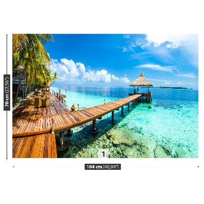 Papel de parede Paraíso tropical