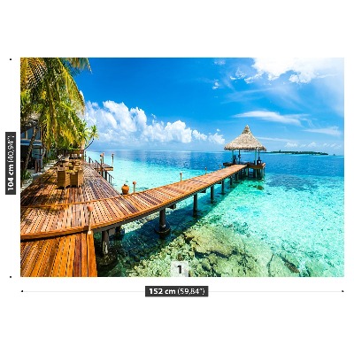 Papel de parede Paraíso tropical