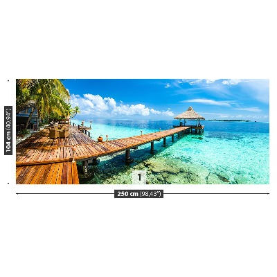 Papel de parede Paraíso tropical