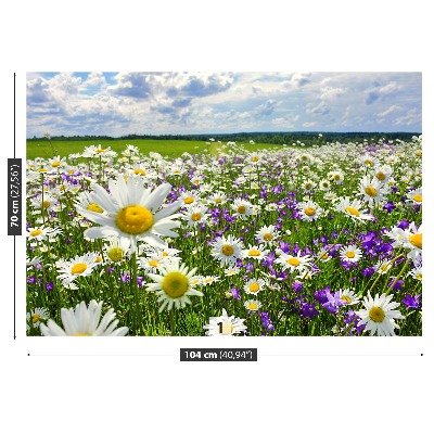 Mural de parede Prados e flores