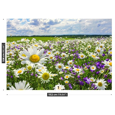 Mural de parede Prados e flores