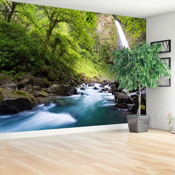 Mural de parede Cachoeira da Costa Rica