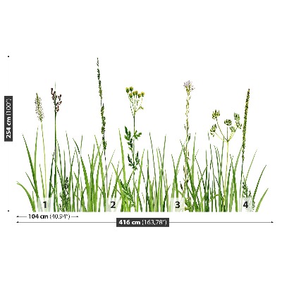 Mural de parede Ervas Grama