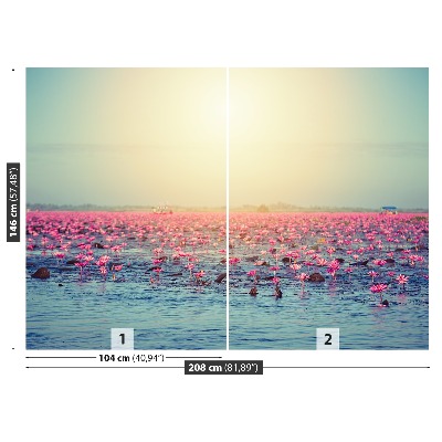 Papel de parede Lagoa dos Nenúfares