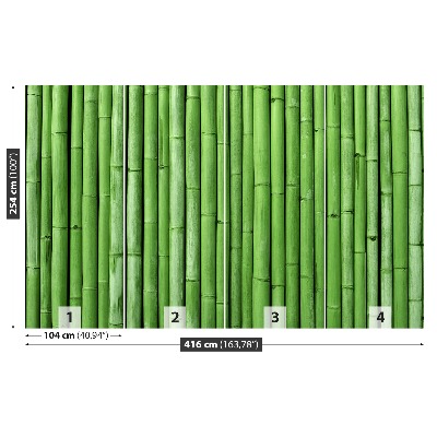 Papel de parede Bambu Verde