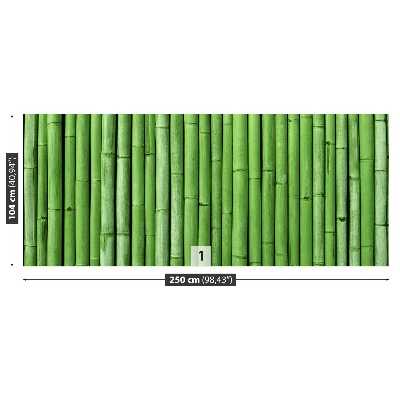 Papel de parede Bambu Verde