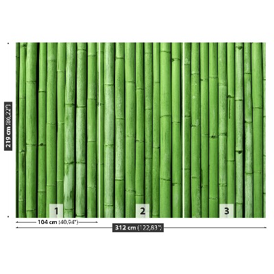 Papel de parede Bambu Verde