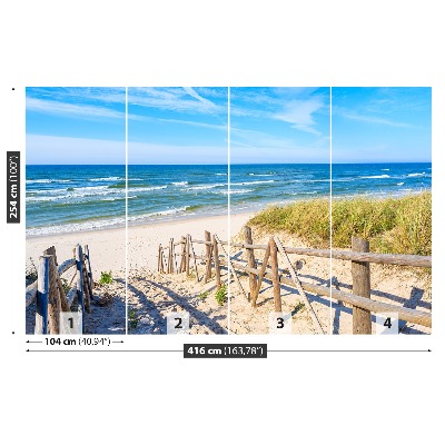 Papel de parede Praia de areia