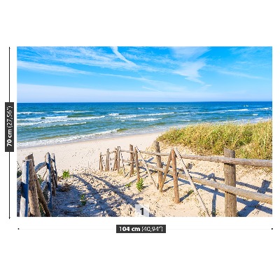 Papel de parede Praia de areia