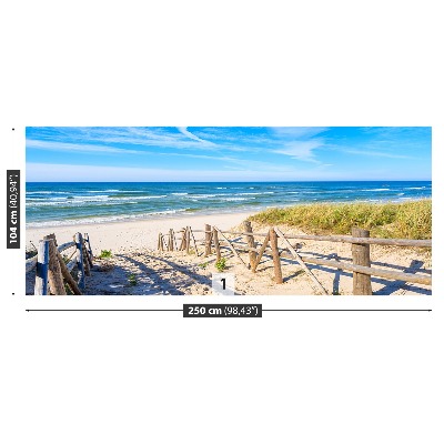 Papel de parede Praia de areia