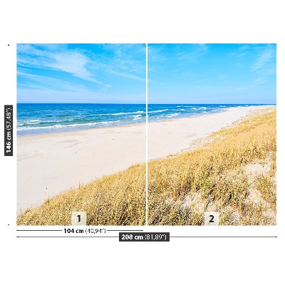 Papel de parede Areia e grama