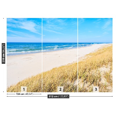 Papel de parede Areia e grama