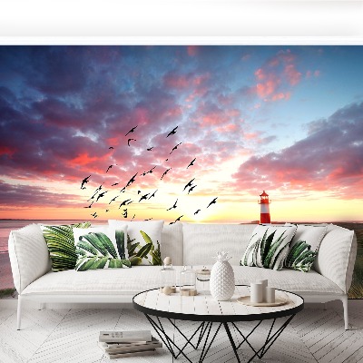 Mural de parede Farol de Sylt