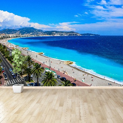 Papel de parede Praia de Nice, França