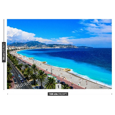 Papel de parede Praia de Nice, França