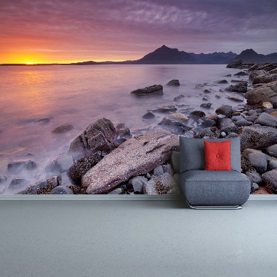 Mural de parede Praia Escócia