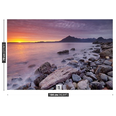 Mural de parede Praia Escócia