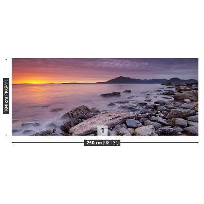 Mural de parede Praia Escócia