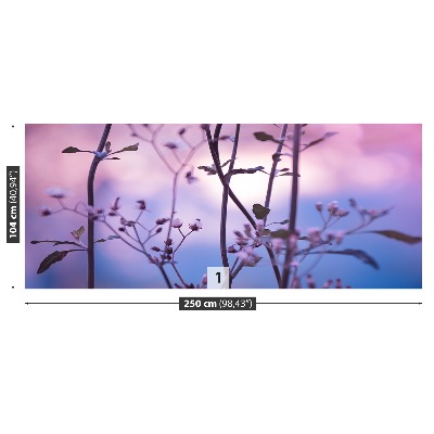 Papel de parede Botões roxos