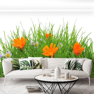 Mural de parede flores de páscoa